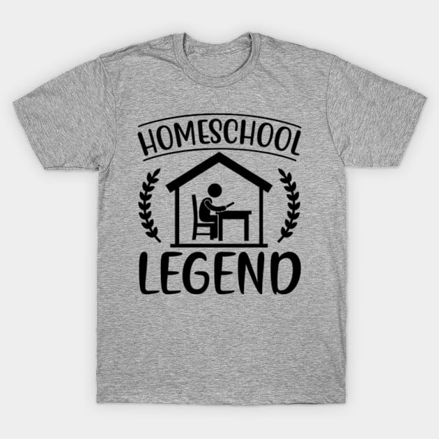 Homeschool T-Shirt by Polahcrea